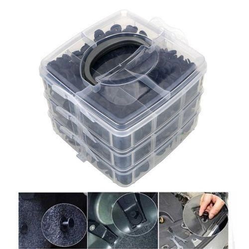 620pcs Mixtes Auto Fixation Clip Voiture Corps De Retenue Rivet Pare-chocs Porte Clips De Fixation