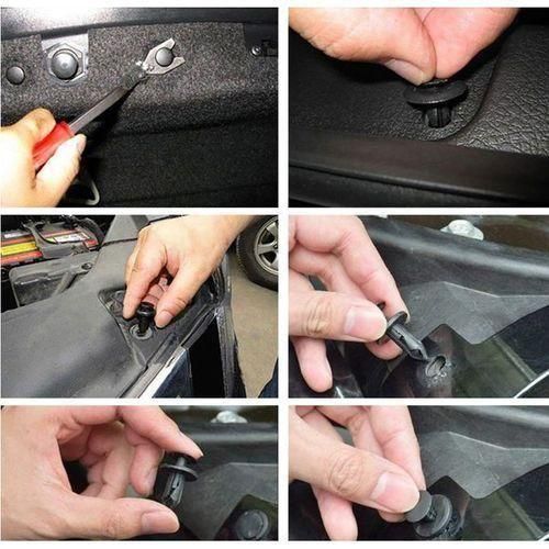 620pcs Mixtes Auto Fixation Clip Voiture Corps De Retenue Rivet Pare-chocs Porte Clips De Fixation