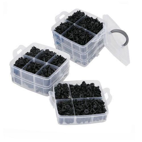 620pcs Mixtes Auto Fixation Clip Voiture Corps De Retenue Rivet Pare-chocs Porte Clips De Fixation